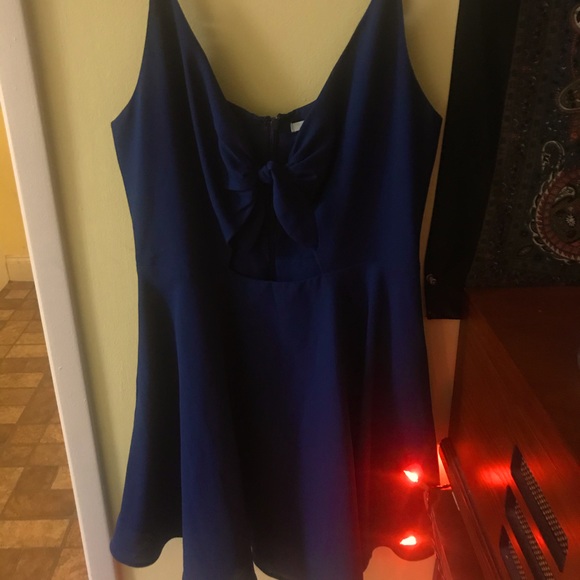 KIMICHI BLUE DRESS - Picture 1 of 4